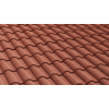 Композитная черепица AeroDek Firenze терракота, 1100*375 мм