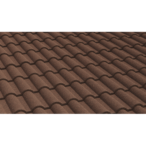 Композитная черепица AeroDek Firenze тик, 1100*375 мм