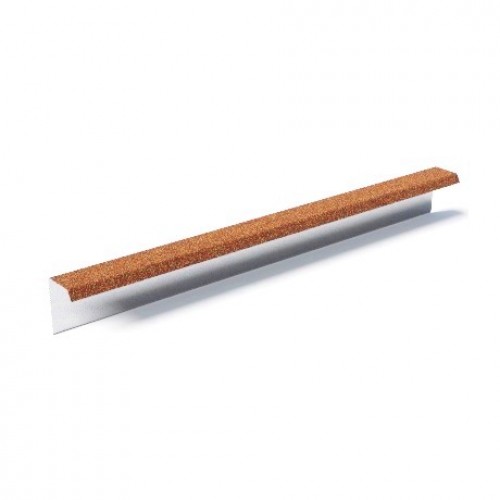 Фронтонная планка левая AeroDek Firenze терракота, 120*1250 мм