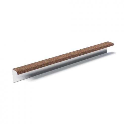 Фронтонная планка левая AeroDek Firenze тик, 120*1250 мм