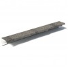 Фронтонная планка левая AeroDek Robust античный серый, 120*1138 мм