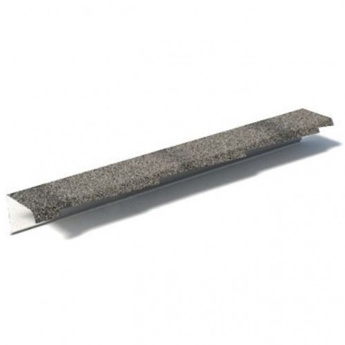 Фронтонная планка левая AeroDek Robust античный серый, 120*1138 мм