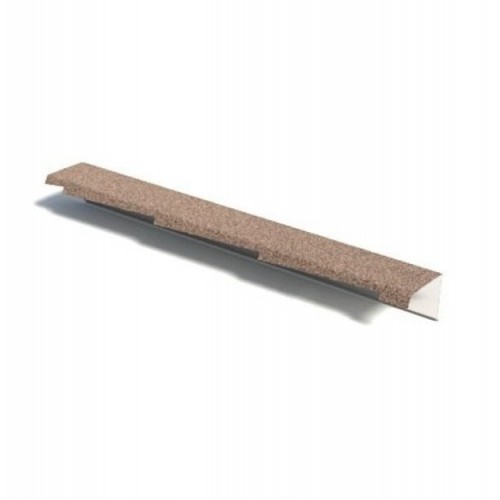 Фронтонная планка правая AeroDek Robust серый валун, 120*1138 мм