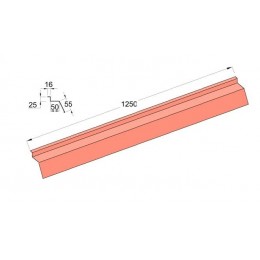 Карнизная планка AeroDek осенний каприз, 95*1250 мм