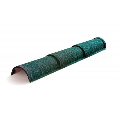 Конек полукруглый тройной AeroDek хвойный лес, 206*1225 мм