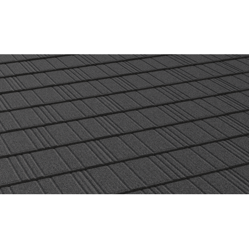 Композитная черепица AeroDek Robust антрацит, 1300*360 мм