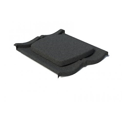 Вентилятор подкровельного пространства AeroDek Tradition черный бриллиант, 423*410 мм