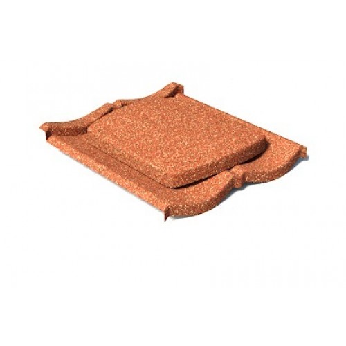 Вентилятор подкровельного пространства AeroDek Tradition терракота, 423*410 мм