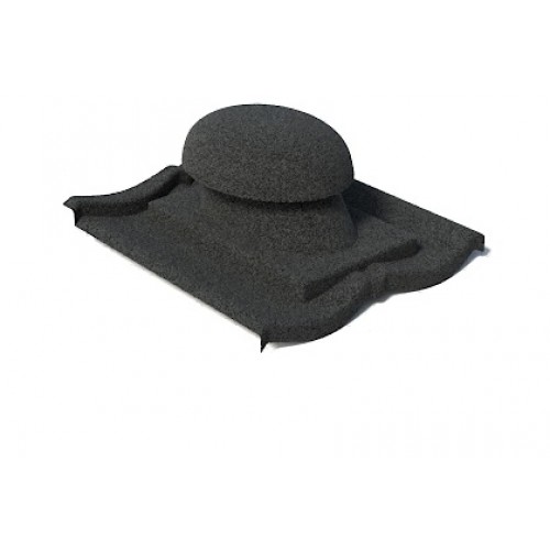 Вентилятор санитарный AeroDek Tradition черный бриллиант, 423*410 мм