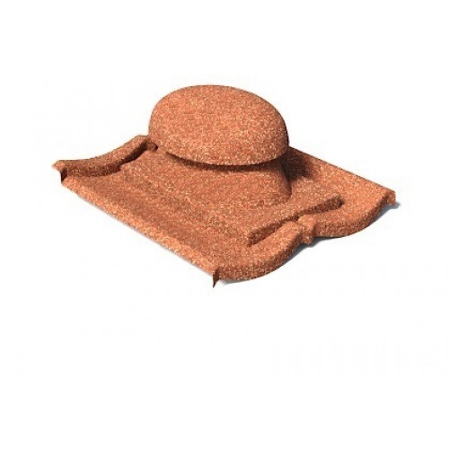 Вентилятор санитарный AeroDek Tradition терракота, 423*410 мм