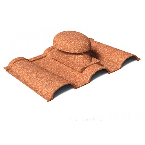 Вентилятор универсальный AeroDek Firenze терракота, 630*375 мм