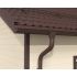 Металлочерепица AQUASYSTEM Стокгольм, St PE MATT Rooftop Super Matt 0,50мм (Zn180) RAL 8017 - коричневый шоколад
