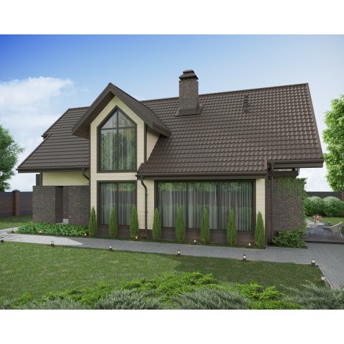 Металлочерепица AQUASYSTEM Стокгольм, St Crown BT MATT 0,50мм (Zn275) RR 32 - темно-коричневый