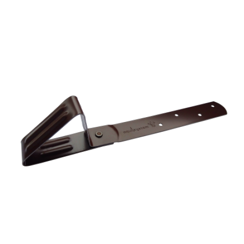 Купить снегозадержатель Aquasystem для битумной черепицы, RAL 8017 - коричневый шоколад в Москве, цена, фото. ТОНЭКО