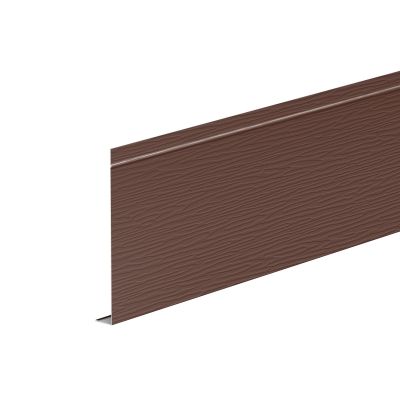 L-профиль 200 AQUASYSTEM L=2 м St PE 0,45мм (Zn140) RAL 8017 - коричневый шоколад