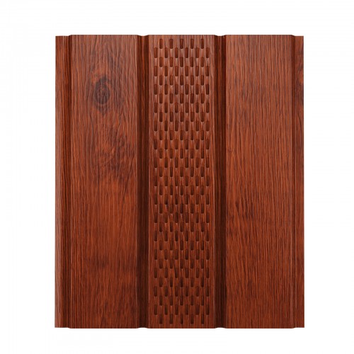 Софит с центральной перфорацией AQUASYSTEM 2,4*0,326/0,303 м St Printech Naive - американский орех