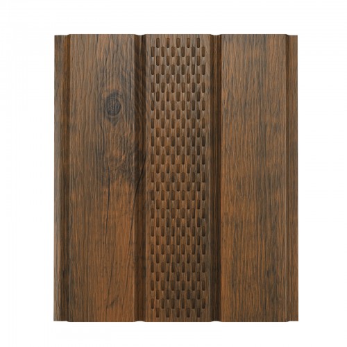 Софит с центральной перфорацией AQUASYSTEM 2,4*0,326/0,303 м St Printech Naive Maroon - канадский дуб