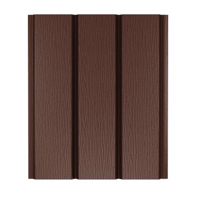 Софит металлический без перфорации AQUASYSTEM 3,0*0,326/0,303 м St PURAL MATT 0,5мм (Zn275) RAL 8017 - коричневый шоколад