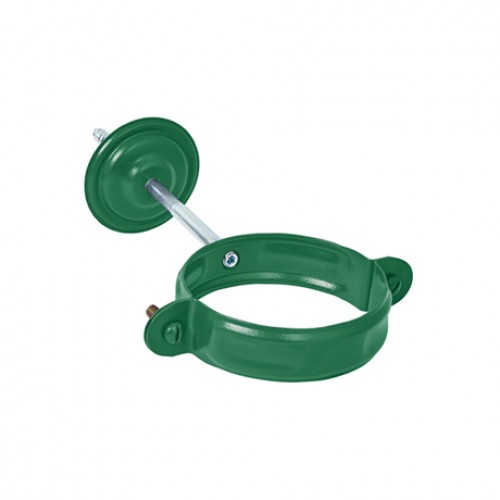 Хомут с комплектом крепление AQUASYSTEM, D150/100 мм, PURAL RAL 6005 – зеленый