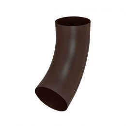 Колено универсальное 72° AQUASYSTEM, D125/90 мм, PURAL MATT RAL 8017 – коричневый шоколад