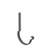 Крюк крепления желоба длинный AQUASYSTEM , L=160мм, D125/90 мм, PURAL MATT RR 23 – темно-серый