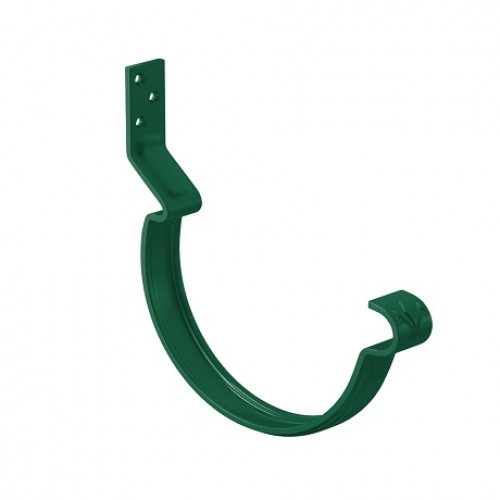 Крюк крепления желоба короткий AQUASYSTEM, L=60мм, D150/100 мм, PURAL RAL 6005 – зеленый