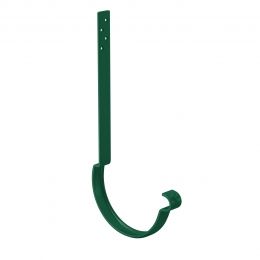 Крюк крепления желоба удлиненный AQUASYSTEM, L=230мм, D150/100 мм, PURAL RAL 6005 – зеленый