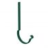 Крюк крепления желоба удлиненный AQUASYSTEM, L=230мм, D125/90 мм, PURAL RAL 6005 – зеленый
