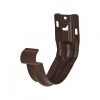 Крюк крепления желоба универсальный AQUASYSTEM, D150/100 мм, PURAL MATT RAL 8017 – коричневый шоколад