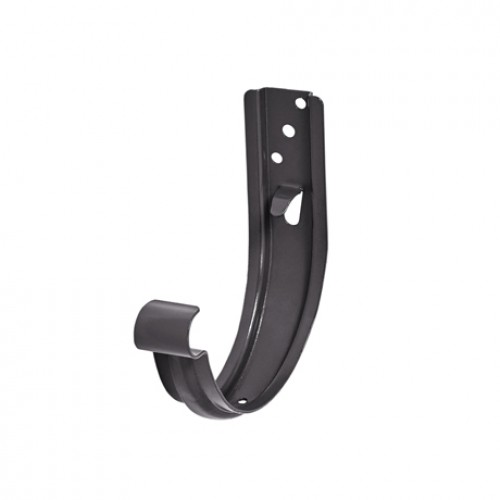 Крюк крепления желоба универсальный AQUASYSTEM, D125/90 мм, PURAL RR 23 – темно-серый