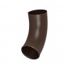 Отвод трубы 72° AQUASYSTEM, D150/100 мм, PURAL MATT RAL 8017 – коричневый шоколад