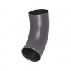 Отвод трубы 72° AQUASYSTEM, D150/100 мм, PURAL MATT RR 23 – темно-серый