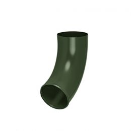 Отвод трубы 72° AQUASYSTEM, D150/100 мм, PURAL RR 11 – темно-зеленый