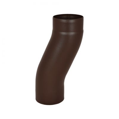 S-обвод AQUASYSTEM, D150/100 мм, PURAL MATT RAL 8017 – коричневый шоколад