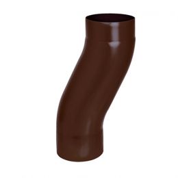 S-обвод AQUASYSTEM, D150/100 мм, PURAL RAL 8017 – коричневый шоколад