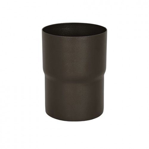 Соединитель трубы AQUASYSTEM, D150/100 мм, PURAL MATT RR 32 – темно-коричневый