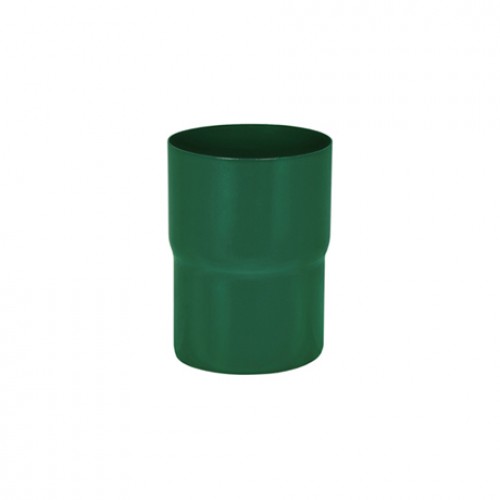 Соединитель трубы AQUASYSTEM, D125/90 мм, PURAL RAL 6005 – зеленый