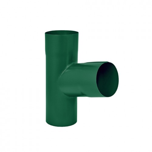 Тройник AQUASYSTEM, D125/90 мм, PURAL RAL 6005 – зеленый
