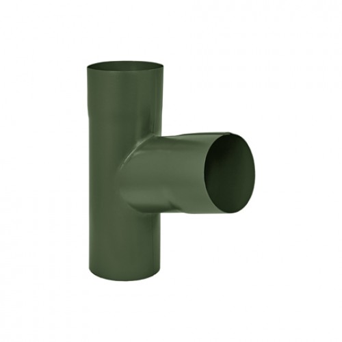 Тройник AQUASYSTEM, D150/100 мм, PURAL RR 11 – темно-зеленый