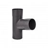 Тройник AQUASYSTEM, D125/90 мм, PURAL RR 23 – темно-серый