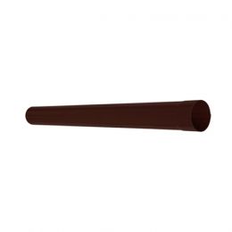 Труба водосточная AQUASYSTEM L=3 м, D125/90 мм, PURAL RAL 8017 – коричневый шоколад