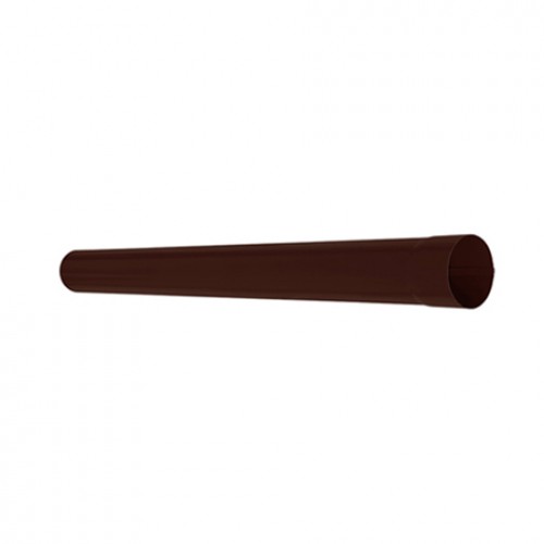 Труба водосточная AQUASYSTEM L=3 м, D150/100 мм, PURAL RAL 8017 – коричневый шоколад