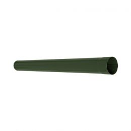 Труба водосточная AQUASYSTEM L=1 м, D150/100 мм, PURAL RR 11 – темно-зеленый
