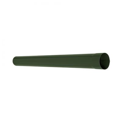 Труба водосточная AQUASYSTEM L=3 м, D150/100 мм, PURAL RR 11 – темно-зеленый