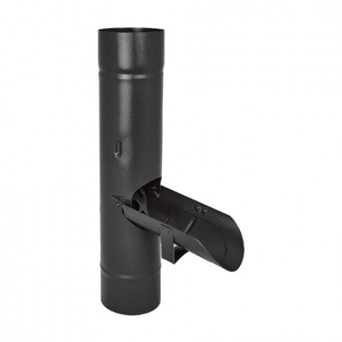 Водосборник AQUASYSTEM, D150/100 мм, PURAL MATT RR 23 – темно-серый