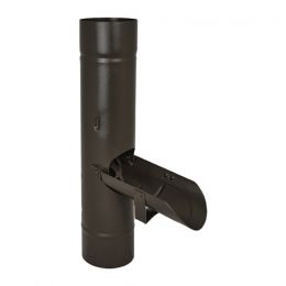 Водосборник AQUASYSTEM, D125/90 мм, PURAL MATT RR 32 – темно-коричневый