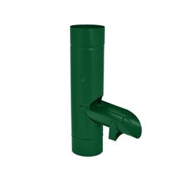 Водосборник AQUASYSTEM, D125/90 мм, PURAL RAL 6005 – зеленый