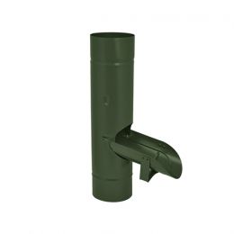 Водосборник AQUASYSTEM, D150/100 мм, PURAL RR 11 – темно-зеленый
