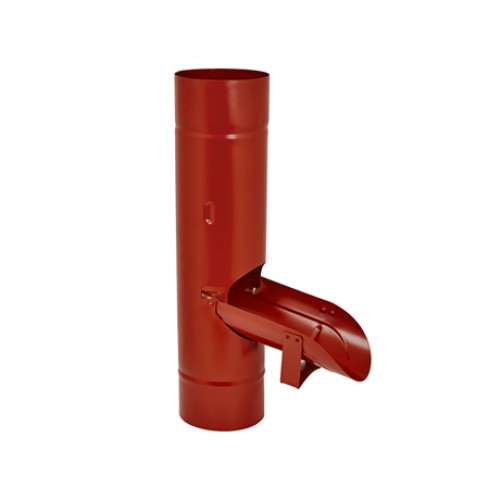 Водосборник AQUASYSTEM, D150/100 мм, PURAL RR 29 – красный