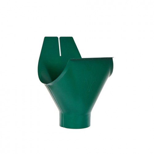 Воронка желоба AQUASYSTEM, D150/100 мм, PURAL RAL 6005 – зеленый